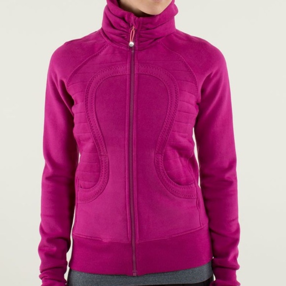Lululemon Calm & Cozy Jacket Raspberry/Guava - Picture 1 of 2